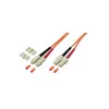 GoodConnections OM2 Duplex Multimode SC/SC cavo patch in fibra ottica, 15 m LW-815SC