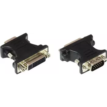GoodConnections adattatore connettore femmina DVI-I su connettore maschio VGA, nero