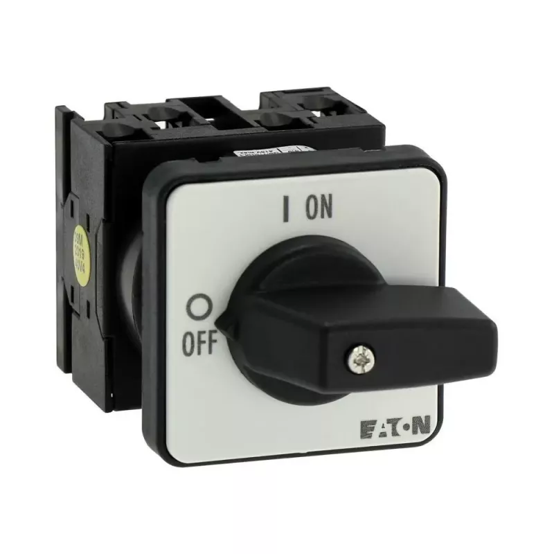 Eaton T0-2-1/E interruttore a camme 20A 2 poli 90° grigio/nero 024639