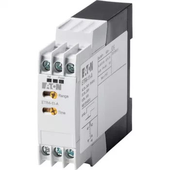 Eaton ETR4-11-A relè temporizzatore multifunzione, 24-240 V AC/DC, 1 scambio, guida DIN 031882