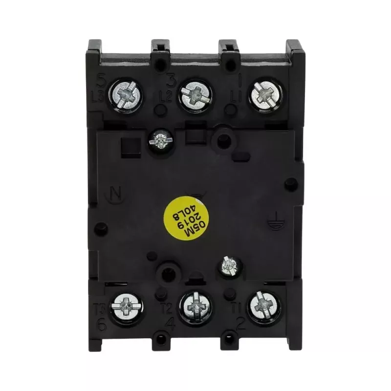 Eaton P1-25/E interruttore a levetta tripolare, nero/bianco 038724