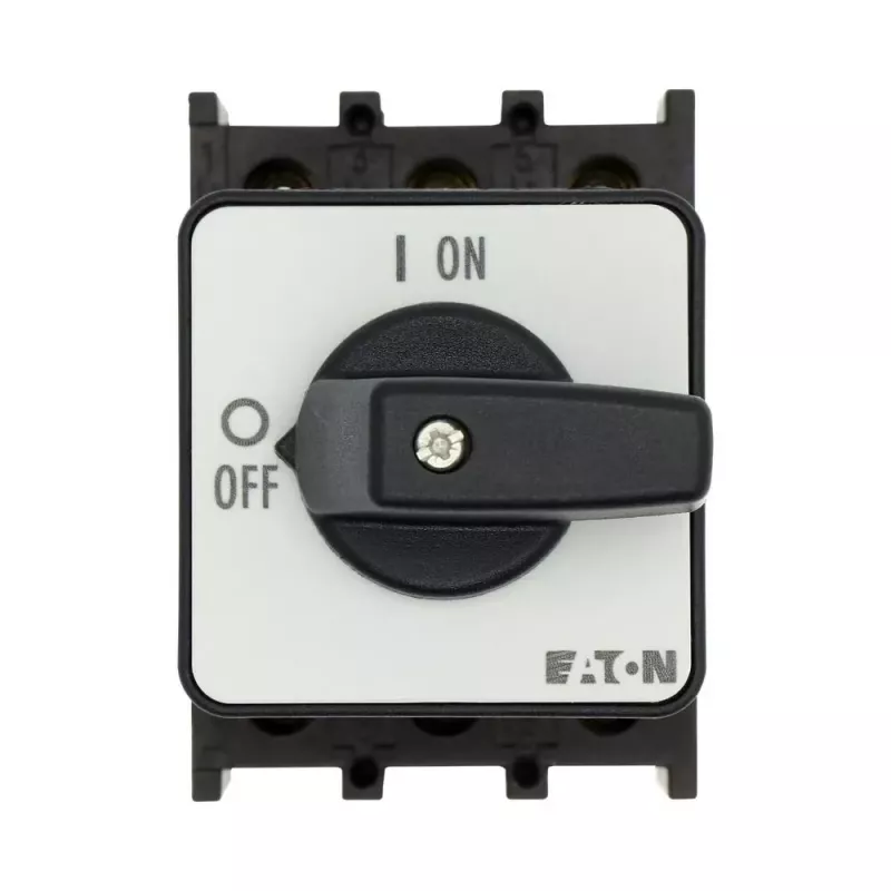Eaton P1-25/E interruttore a levetta tripolare, nero/bianco 038724