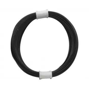 Donau Elektronik 110-1 filo flessibile 1 x 0,04 mm² nero 10 m