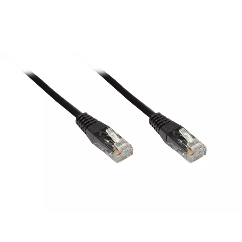 Good Connections cavo patch Cat. 6 U/UTP, 0,5 m, nero 806U-005S