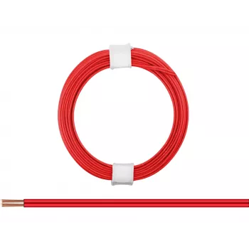 Donau Elektronik 114-00 filo flessibile 2 x 0,08 mm² rosso 5 m