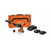 FEIN ASCM 18-4 QMP AS avvitatore trapano a percussione a batteria ricaricabile 18V con 2 batterie ricaricabili 5,0Ah, caricabatterie ALG 80 e valigetta 71161665000