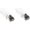 GoodConnections cavo patch piatto Cat. 8.1 U/FTP PiMF LSZH bianco 0,5 m 40Gbps 2000MHz 8080-F005W