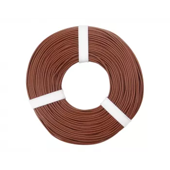 Donau Elektronik 125-058 filo flessibile 1 x 0,25 mm² marrone 50 m