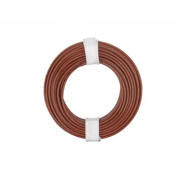 Donau Elektronik 175-018 filo flessibile LiY 1 x 0,75 mm² marrone