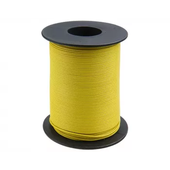 Donau Elektronik 105-3-100 filo per cablaggio 1 x 0,20 mm² giallo 100 m