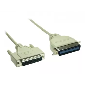 GoodConnections Premium cavo per stampante parallela, DB25 maschio su Centronics 36 maschio, 0,6 m, grigio, doppia schermatura 4090-06