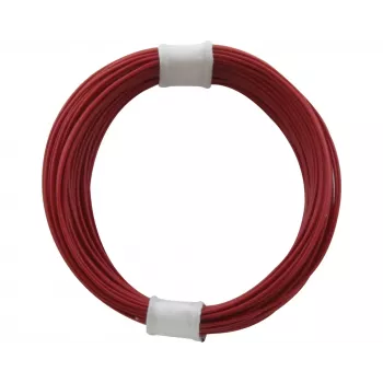 Donau Elektronik 110-0 treccia 1 x 0,04 mm² rosso 10 m