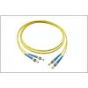 GoodConnections LW-905ST cavo patch in fibra ottica monomodale duplex ST/ST, 9/125 µm OS2, 5 m, giallo
