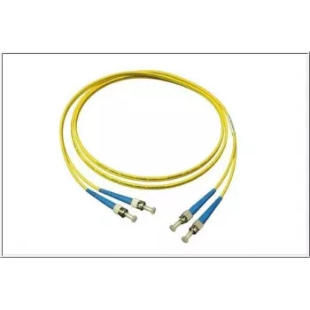 GoodConnections LW-905ST cavo patch in fibra ottica monomodale duplex ST/ST, 9/125 µm OS2, 5 m, giallo