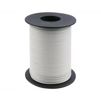 Donau Elektronik 119-15 treccia 1 x 0,14 mm² bianco 100 m