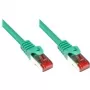 eStars CAT.6 S/FTP cavo patch, RJ45, verde, 0,25m ES1.1.0025GN
