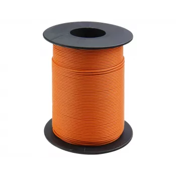 Donau Elektronik 119-17 treccia 1 x 0,14 mm² arancione 100 m