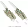 GoodConnections OM5 LC/LC duplex uniboot cavo patch in fibra ottica, 5m, LSZH, verde lime LW-U815LC5