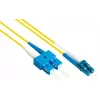 GoodConnections LW-930LS OS2 Cavo patch in fibra ottica monomodale duplex, LC/SC, 9/125, 30 m