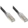 Good Connections Cat.6A S/FTP LSZH cavo patch con RNS protezione del fermo, nero, 3m 8060-HV030S