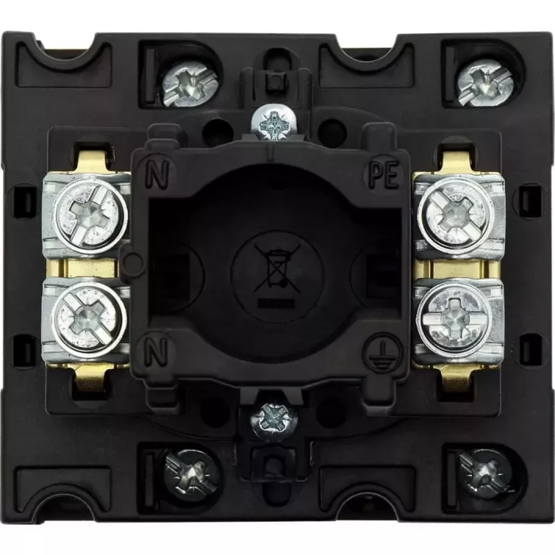 Eaton T3-1-102/EA/SVB commutatore a camme, 3 poli, 32 A, bloccabile, giallo/rosso