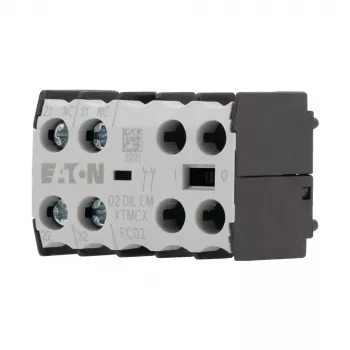 EATON blocco contatti ausiliari 4 poli 31DILE, 3NO+1NC a guida forzata, montaggio frontale, per DILM7-DILM38 048912