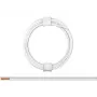 Donau Elektronik 114-55 treccia 2 x 0,08 mm² bianco 5 m