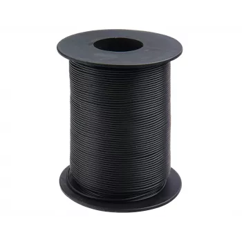 Donau Elektronik 119-11 treccia 1 x 0,14 mm² nero 100 m