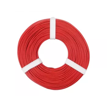 Donau Elektronik 125-050 Cavo flessibile filo di collegamento 0,25 mm² rosso 50 m