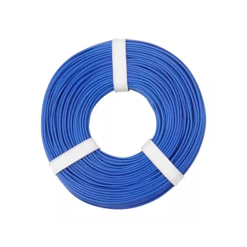 Donau Elektronik 125-052 Cavo flessibile per commutazione 1 x 0,25 mm² blu 50 m