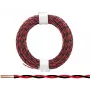 Donau Elektronik 210-10 Cavo flessibile 2 x 0,04 mm² rosso/nero 10 m