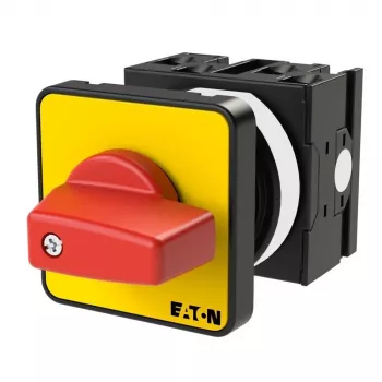 Eaton T0-2-1/E-RT Interruttore a camme 3 poli 20 A, IP65, rosso/giallo 011082