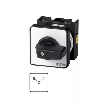 Eaton T0-3-15475/E Interruttore on-off 3 poli 20A 690V AC IP65 manopola rotante 013022