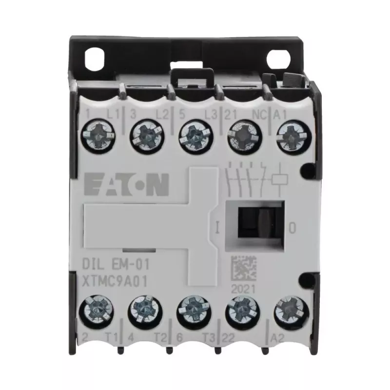 Eaton DILEM-01 Minicontattore 3NO 24V AC 50Hz 9A 4kW IP20 010086
