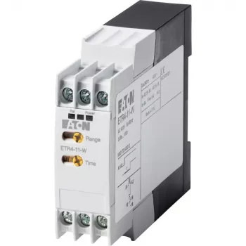 Eaton ETR4-11-W Relè elettronico temporizzatore, ritardo all'inserzione, 1 scambio, 24-240 V AC/DC, 0,05 s-100 h, guida DIN 031883