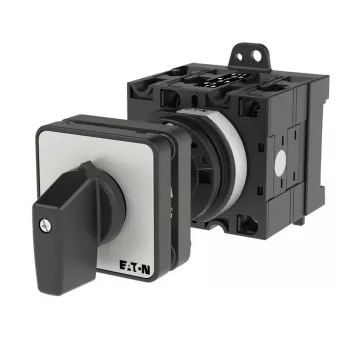 Eaton T3-3-8401/Z Interruttore a camme 3 poli, 32 A, 690 V AC, IP65, nero/argento 035739