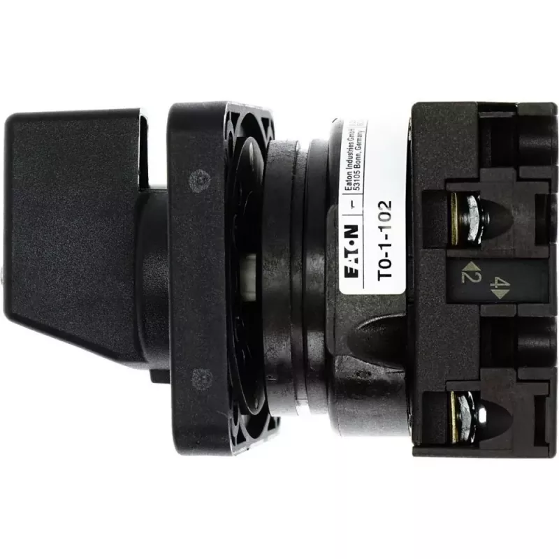 Eaton T0-1-102/E interruttore a levetta bipolare, nero/bianco 088709