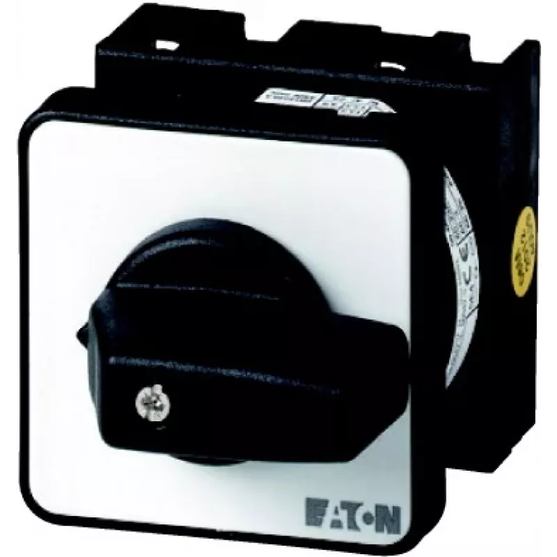 Eaton T0-2-8211/E interruttore a leva ON-OFF 2 poli, 20A, 690V AC, IP65, nero 022234