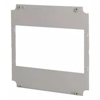 Eaton GA-RS-I44 piastra di montaggio, plastica, grigio, 375 x 375 x 20 mm, per case serie CI 022653