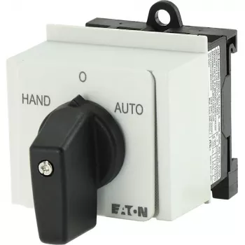 Eaton T0-1-15431/IVS interruttore principale 1 polo, 20 A, IP65, manopola rotante, nero/bianco 026991