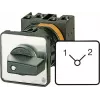 Eaton T0-3-8222/E interruttore a camme 3 poli 20A 690V AC, nero/argento 048339