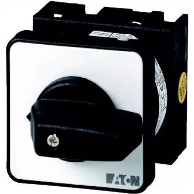 Eaton T0-3-8222/E interruttore a camme 3 poli 20A 690V AC, nero/argento 048339