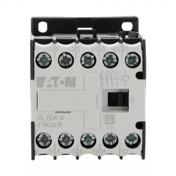 Eaton DILEEM-10-G 24V DC contattore ausiliario, 1NO, 690V, nero/bianco 051643