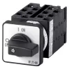 Eaton T0-6-15866/E interruttore a camme 3 poli 20A 690V AC IP65 frontale nero/argento 055460