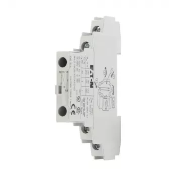Eaton NHI12-PKZ0 blocco contatti ausiliari, 1NO+2NC, montaggio laterale per PKZ0/PKE, bianco 072895