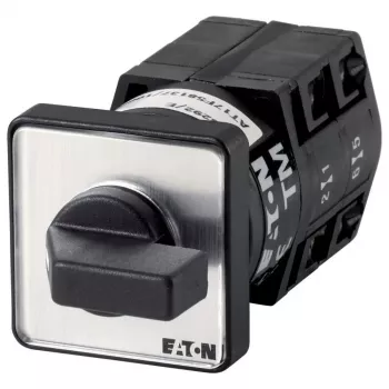 Eaton TM-2-8241/E Interruttore a levetta, 1 polo, 16 A, 250 V AC, montaggio a pannello, metallo nero 065386