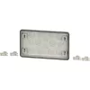 Eaton FL3-2 Flangia per quadro elettrico, plastica grigia, 250 x 230 x 116 mm 090798