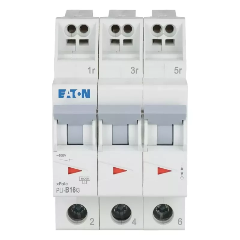 Eaton PLI-B16/3 Interruttore automatico magnetotermico tipo B 16 A 3 poli 101314