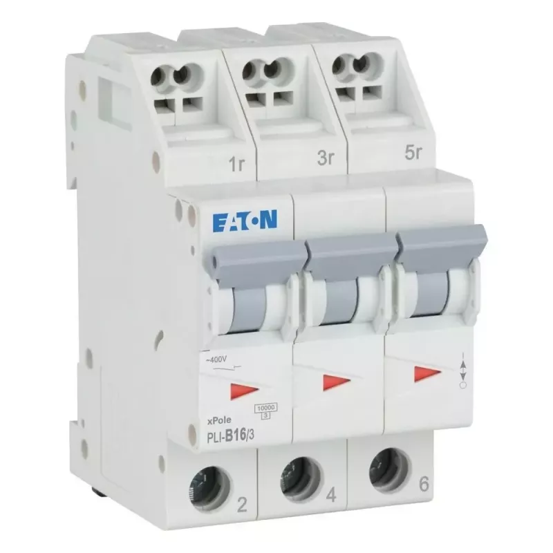 Eaton PLI-B16/3 Interruttore automatico magnetotermico tipo B 16 A 3 poli 101314