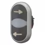 Eaton M22-DDL-S-X226/X26 doppio pulsante, illuminato, con etichetta 105227
